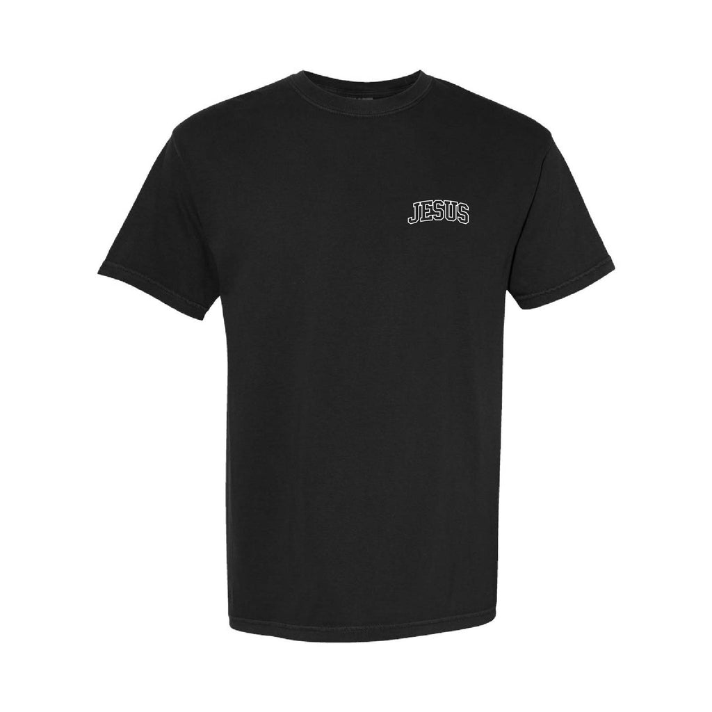 Embroidered Varsity Short Sleeve Tee