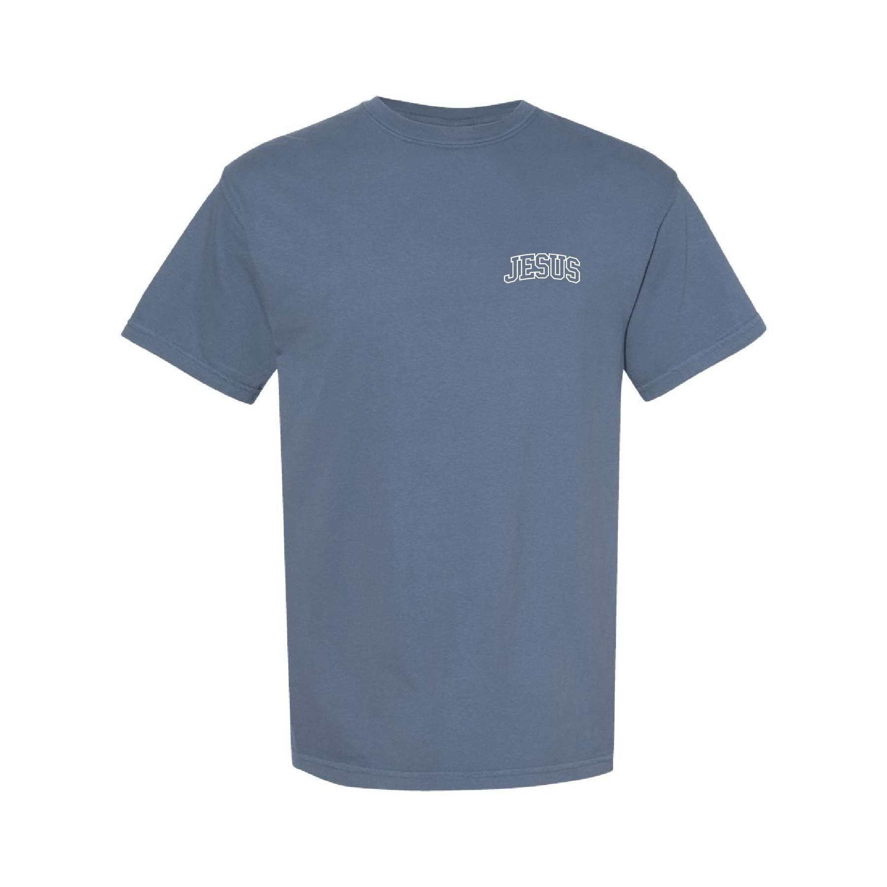 Embroidered Varsity Short Sleeve Tee