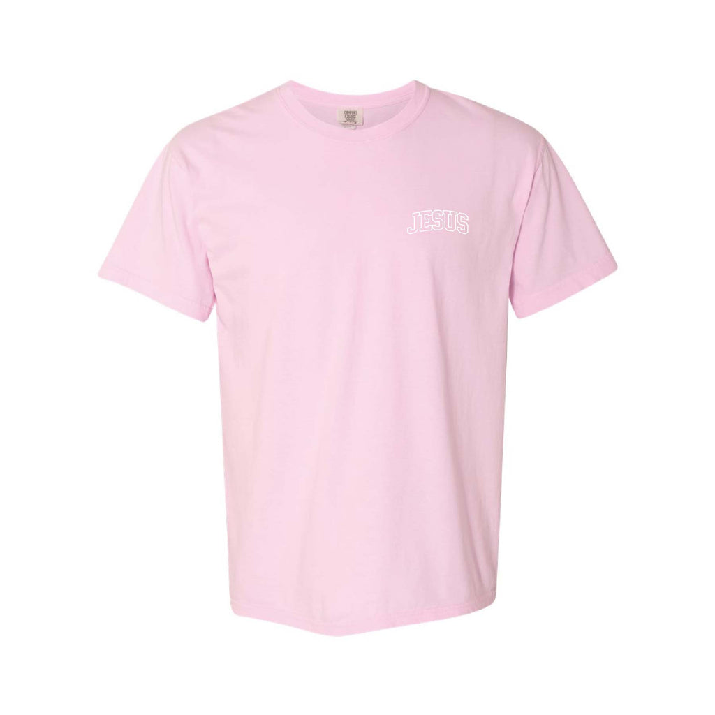 Embroidered Varsity Short Sleeve Tee