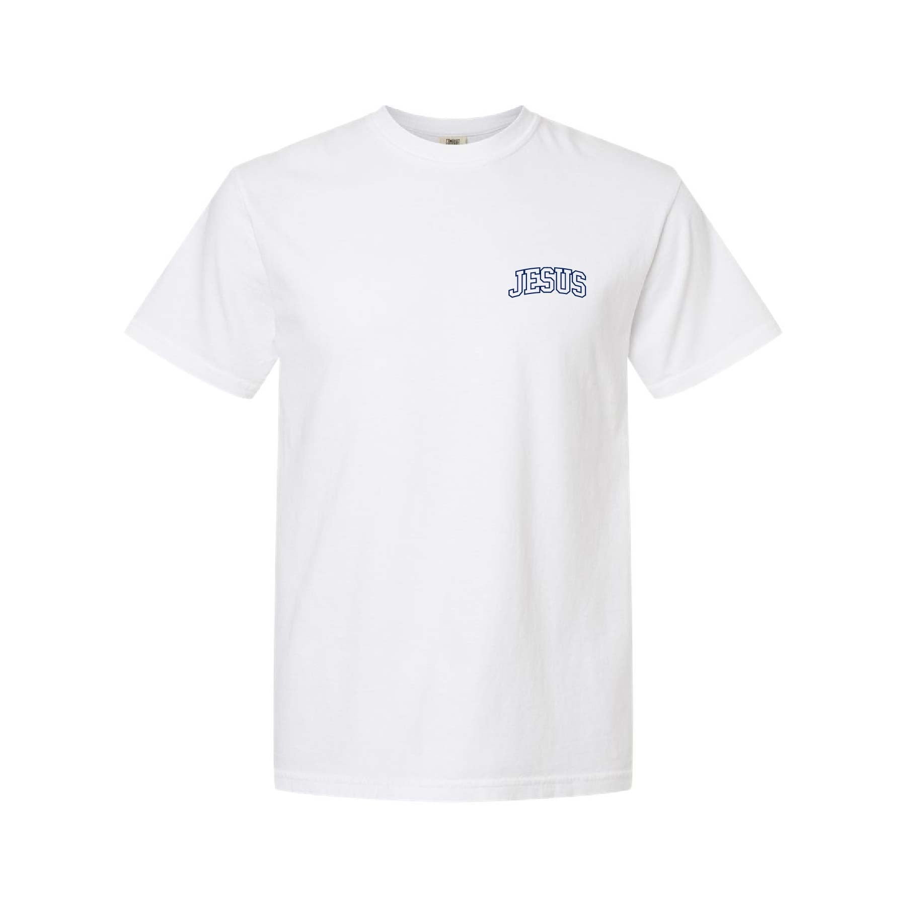 Embroidered Varsity Short Sleeve Tee